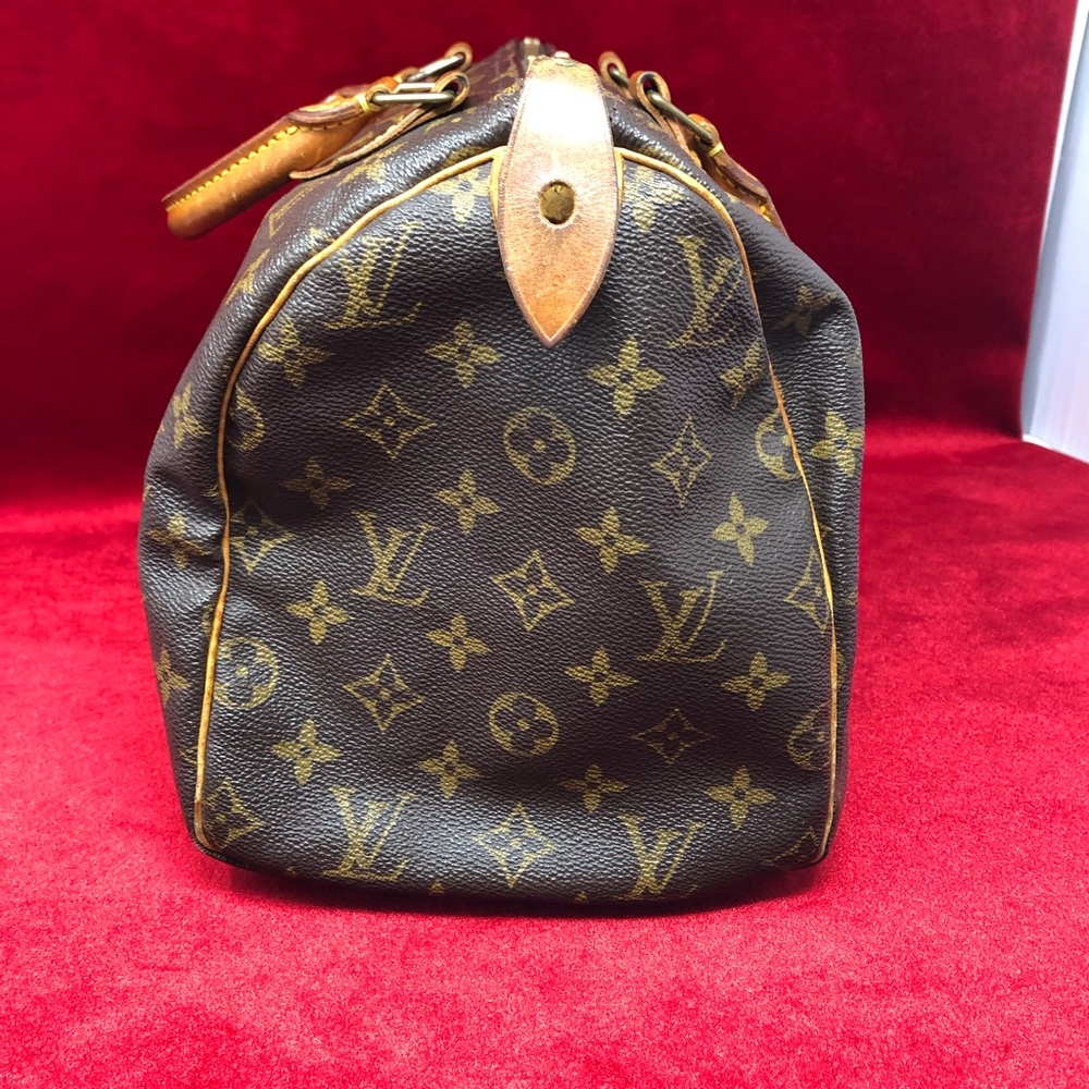 Authentic Louis Vuitton tote bag speedy 30 - Picture 13 of 16